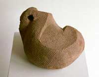 Flie&szlig;end, Sandstein, 20 cm