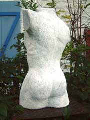 Torso, Marmor, 58 cm